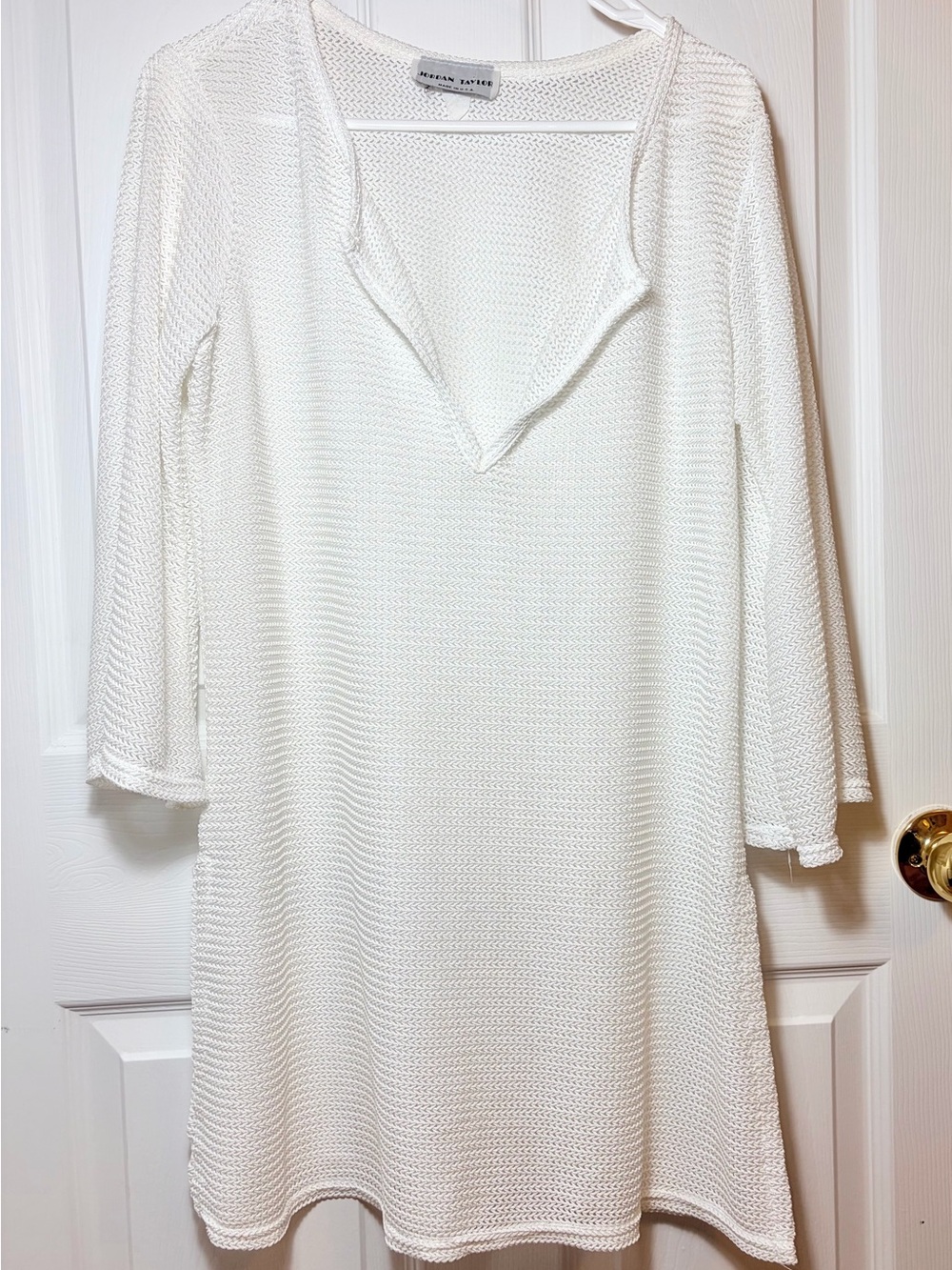 Jordan Taylor White Knit
Swim Cover Up | Size Large